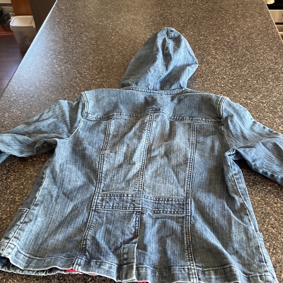 Cotton Ginny hooded jean jacket - Picture 3 of 3